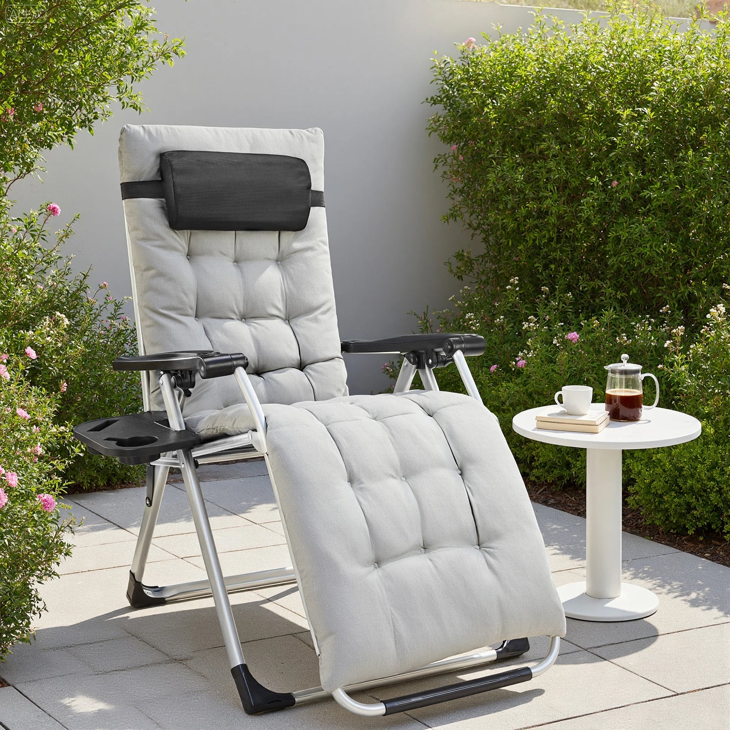 Gravity Set of 2 Portable Recliner Camping