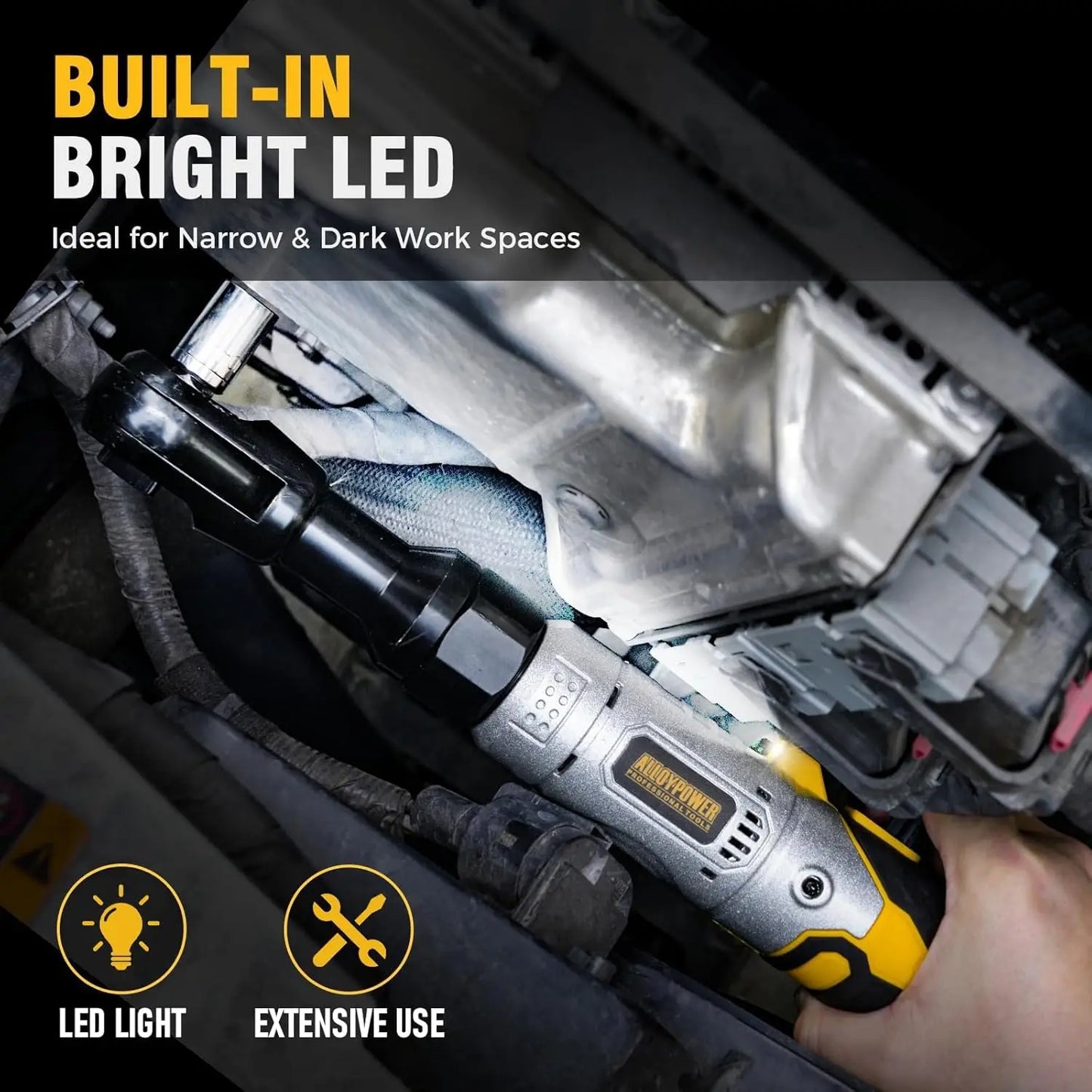 Electric Wrench Set, Variable Speed