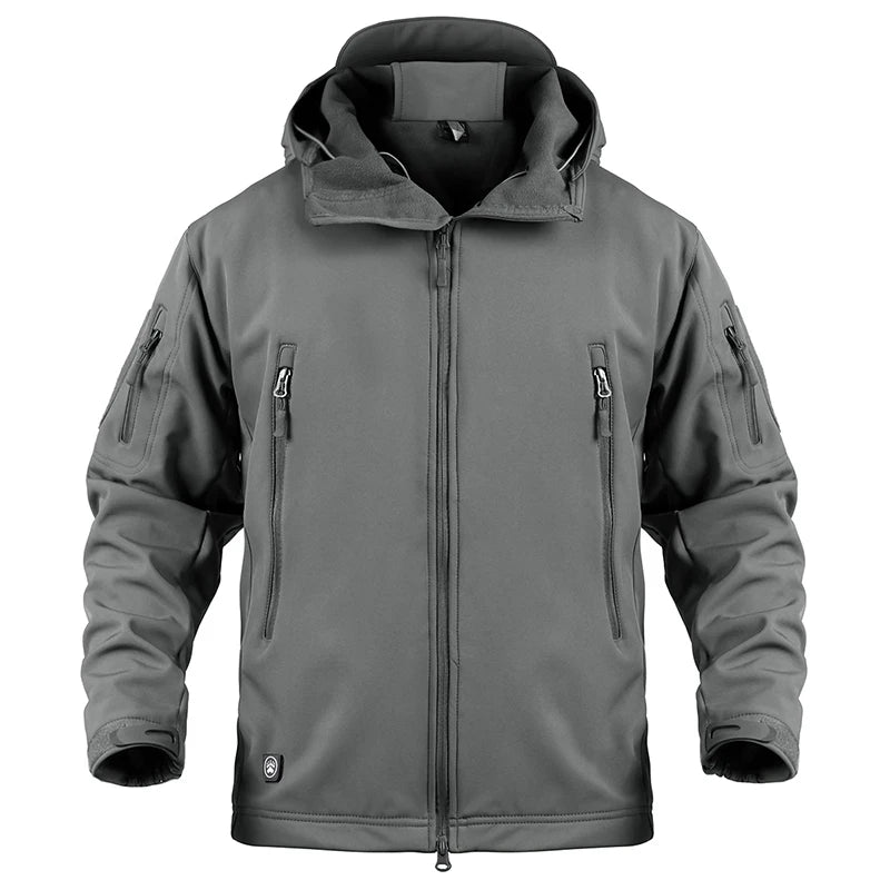 Men's Waterproof Tactical
Winter Warm Fleece
Fishing Hiking Jacket