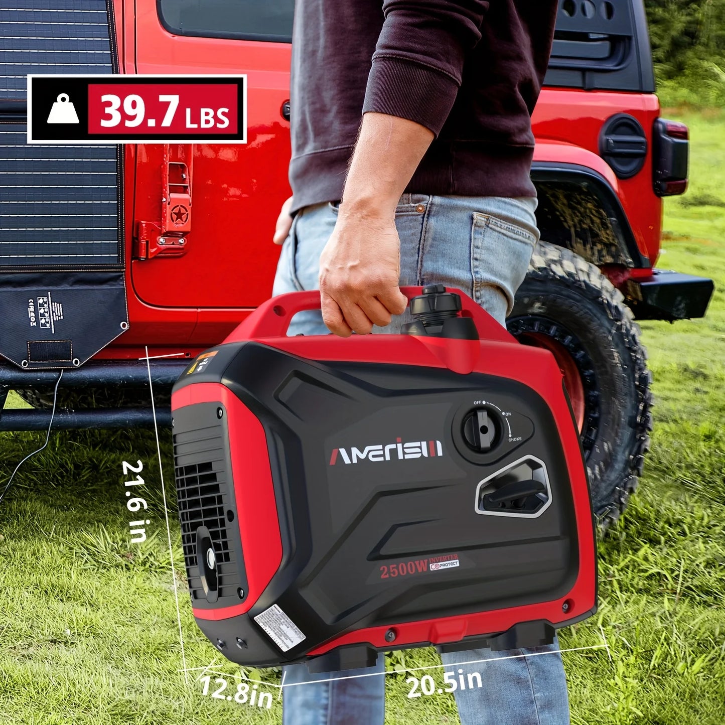 2500/3800/5000 Gas Powered Portable Generator