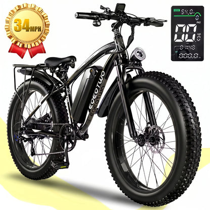 1500W Electric Bike 48V Mountain Off-Road