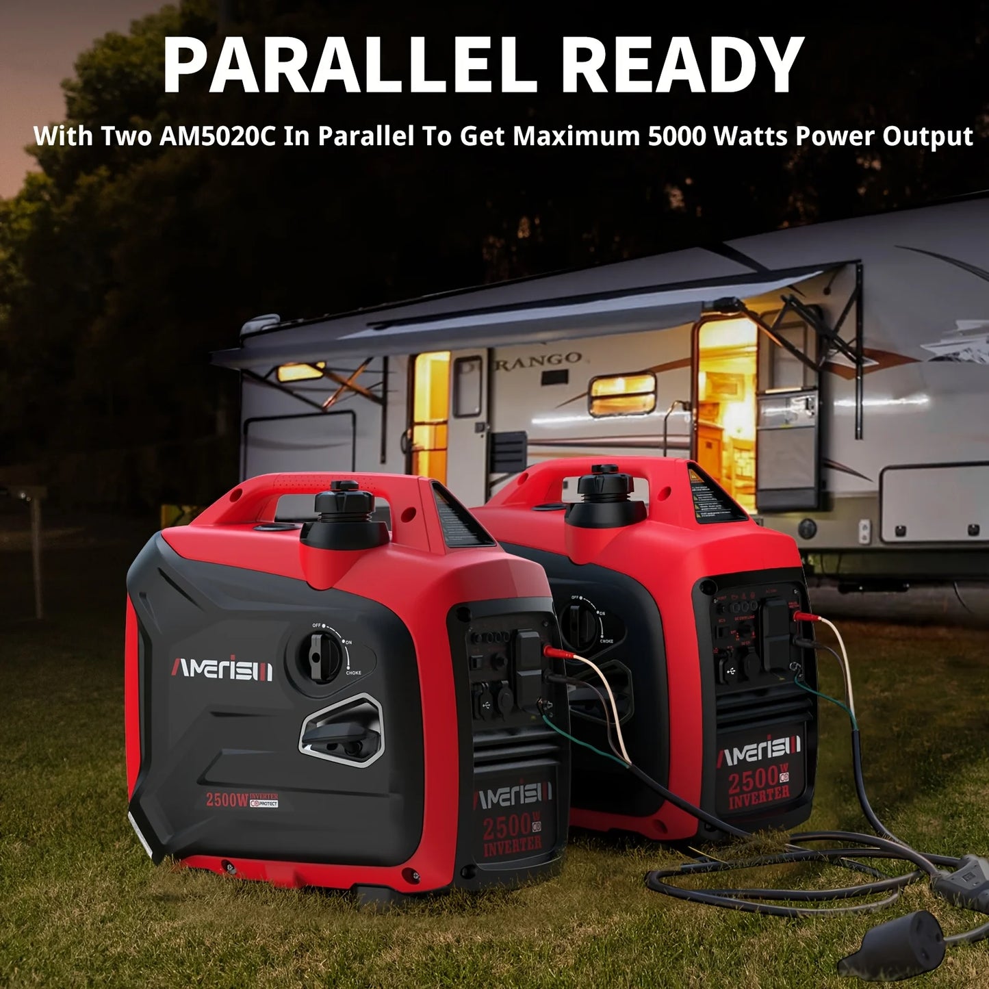 2500/3800/5000 Gas Powered Portable Generator