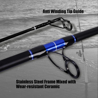 Carbon Fiber Fishing Rod Lightweight



 Lightweight & Durable for Saltwater
