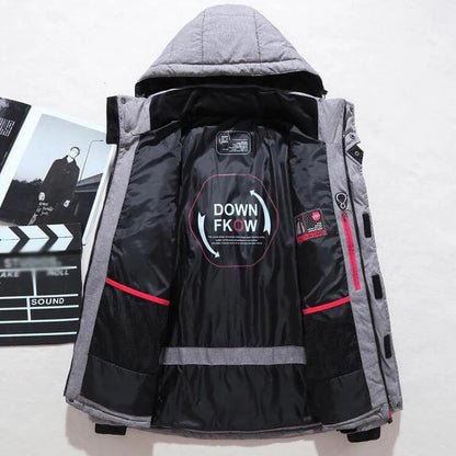 -20 Degree Down Jacket Male Winter Thick Warm