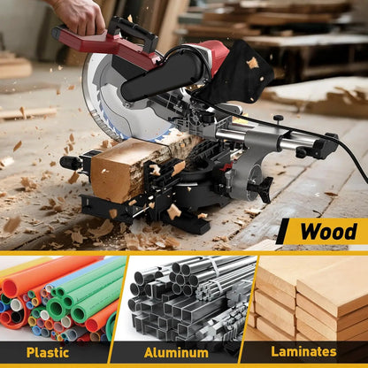 12/10" Sliding Compound Miter Saw, Electric 
 Electric Saw