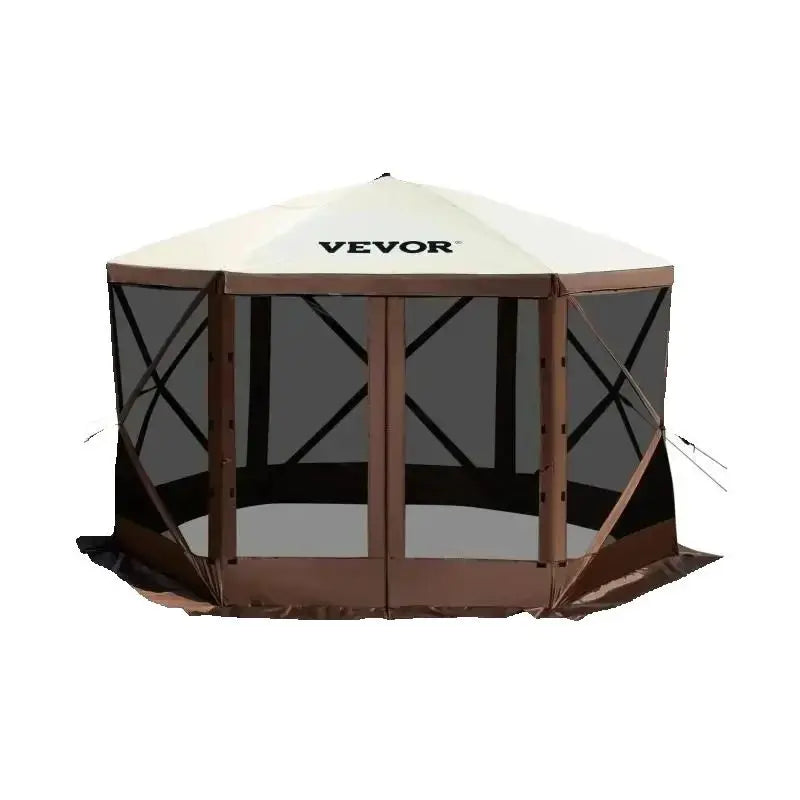 Shelter 6-Sided 12' x 12' / 10' x 10' Sunshade 
 & Canopies Camping & Hiking