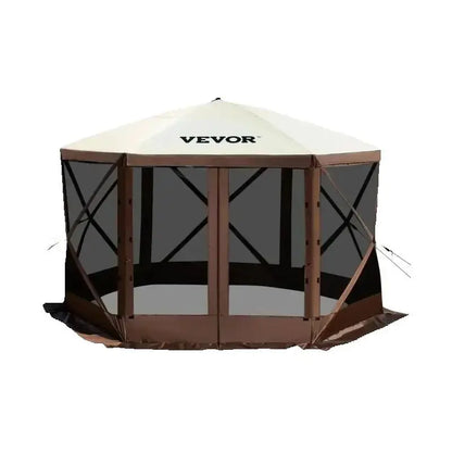 Shelter 6-Sided 12' x 12' / 10' x 10' Sunshade 
 & Canopies Camping & Hiking