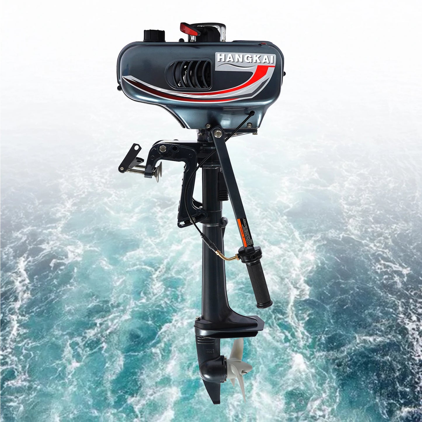 Portable 3.5HP Gasoline Outboard Motor with Adjustable Tilt