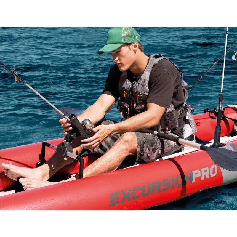 Inflatable Kayak 86 Inch Deluxe Paddles 2 Person