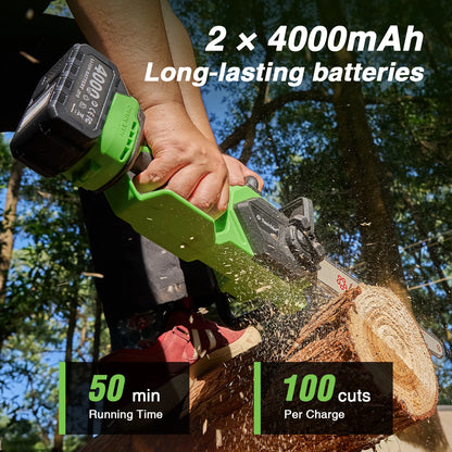 Task Star Brushless 12" Electric Chainsaw 18v