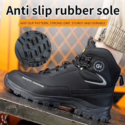Safety Shoes for Men Steel Toe Work Shoes Indestructible