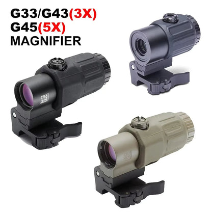 Magnifier Scope Detachable QD Mount For Hunting