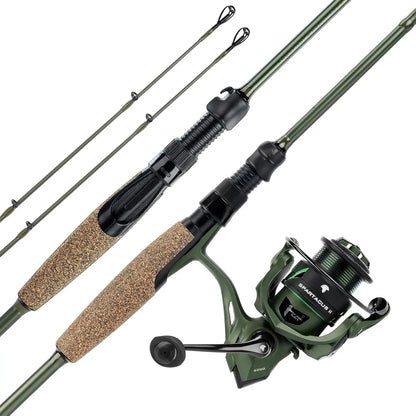 Fishing Rod and Reel Combo, Spinning & Casting Setup with Graphite