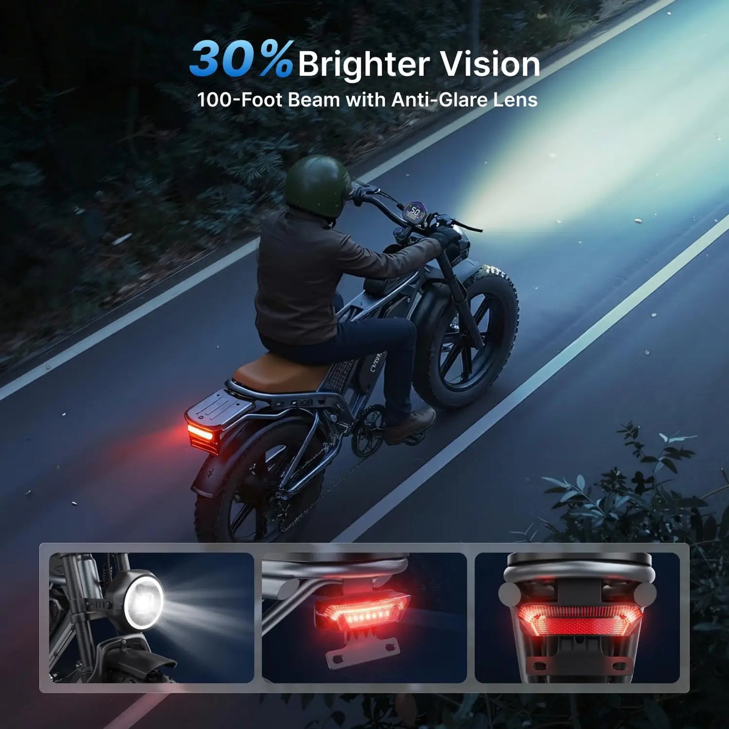 Electric Bike ,2000W Motor&28MPH 48V
