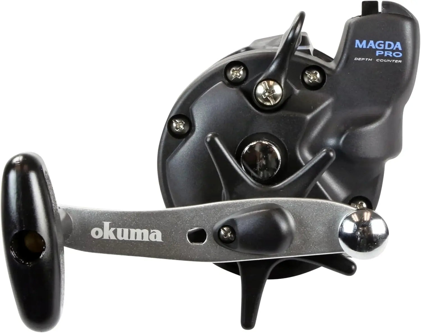 Compact Trolling Reel, Lightweight and Durable for All-Day Fishing