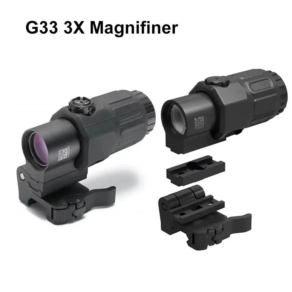 Magnifier Scope Detachable QD Mount For Hunting