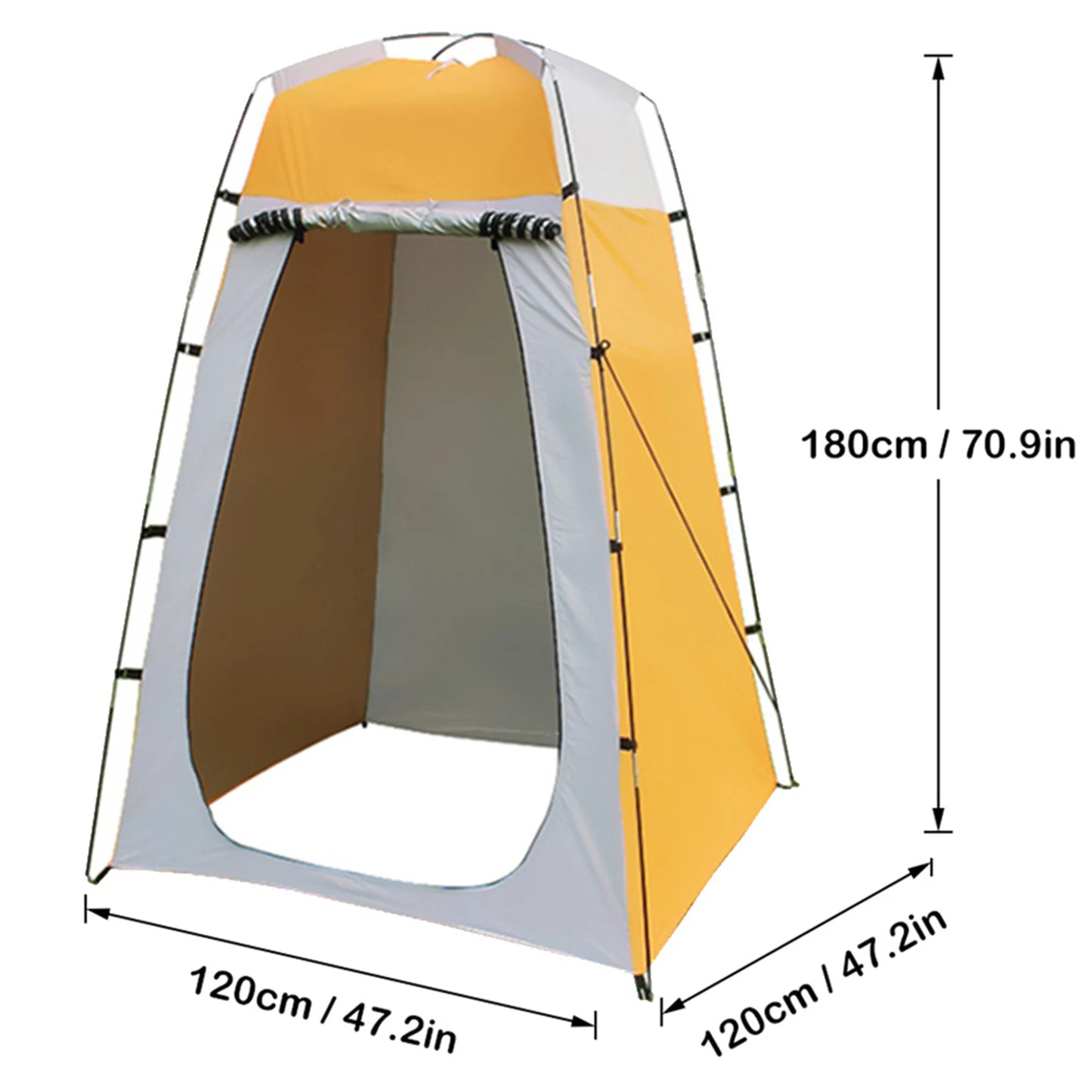 Camping Tent for Shower 6FT Privacy Changing Biking Toilet Shower