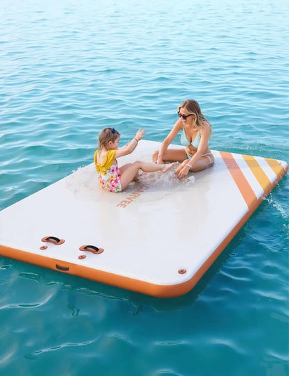 Inflatable Floating Dock, Swim Platform