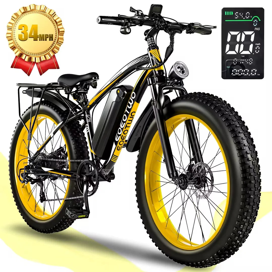 1500W Electric Bike 48V Mountain Off-Road