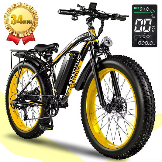 1500W Electric Bike 48V Mountain Off-Road
