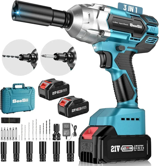 Cordless Impact Wrench Brushless Impact Gun