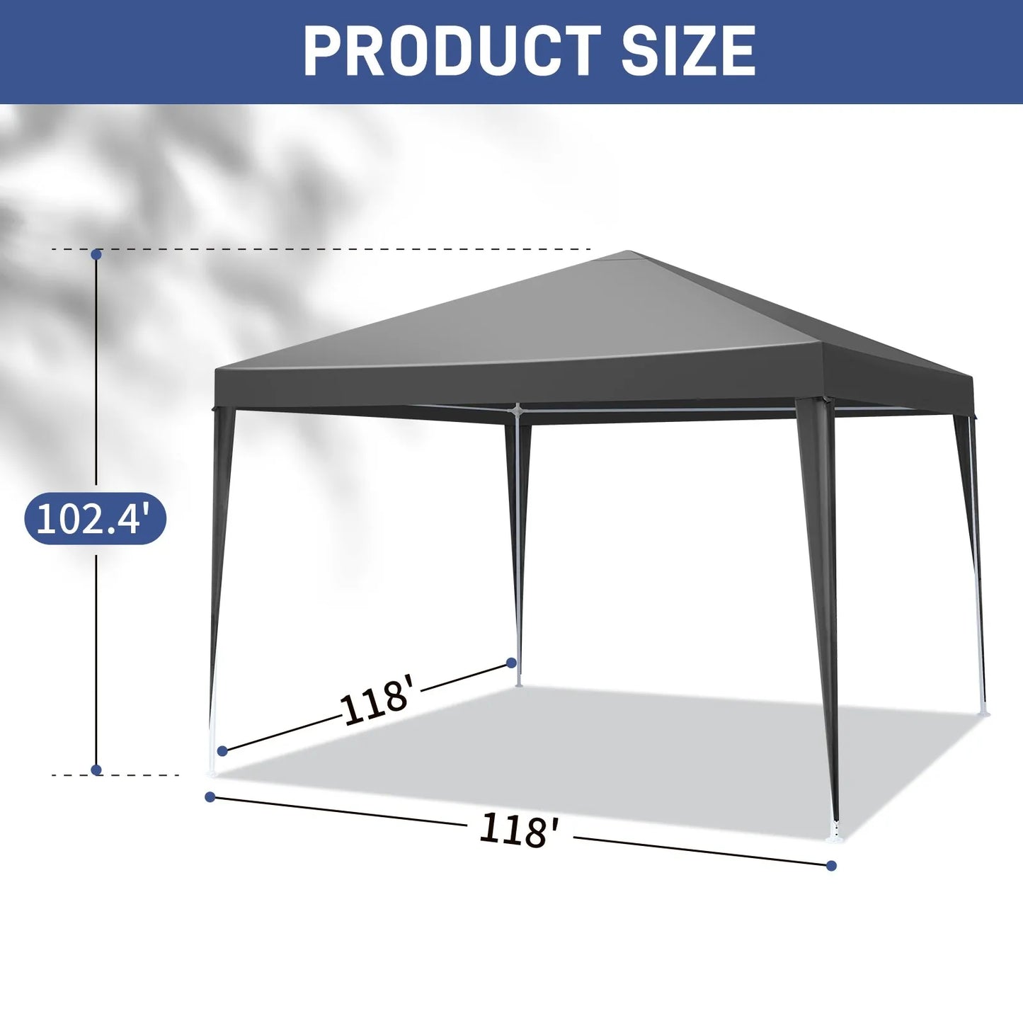 10'x10' Outdoor Wedding Tent Party Canopy Patio