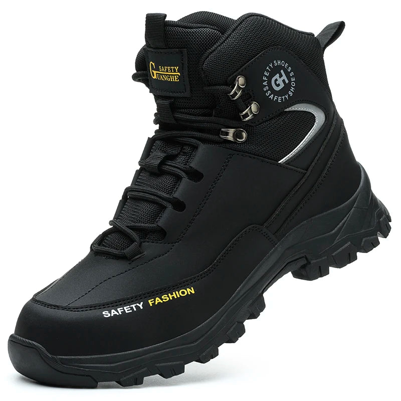 Safety Shoes for Men Steel Toe Work Shoes Indestructible