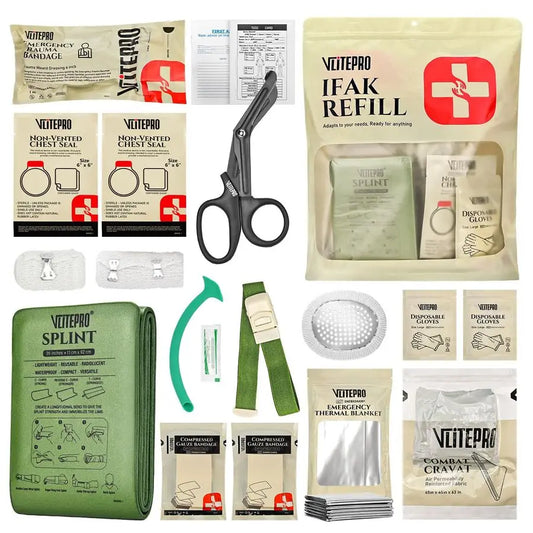 Trauma, First Aid Kits with Tourniquet e
