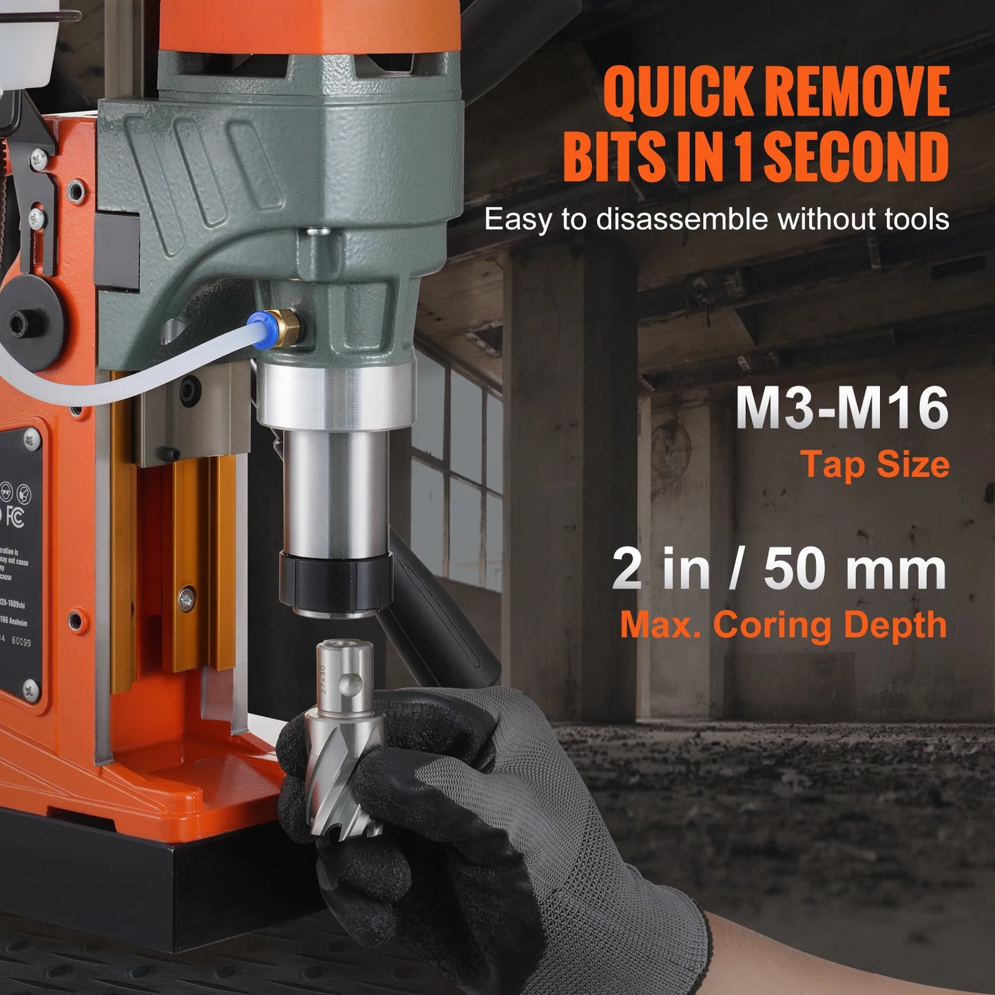1450W Magnetic Drill Press Portable