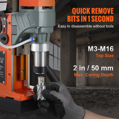 1450W Magnetic Drill Press Portable