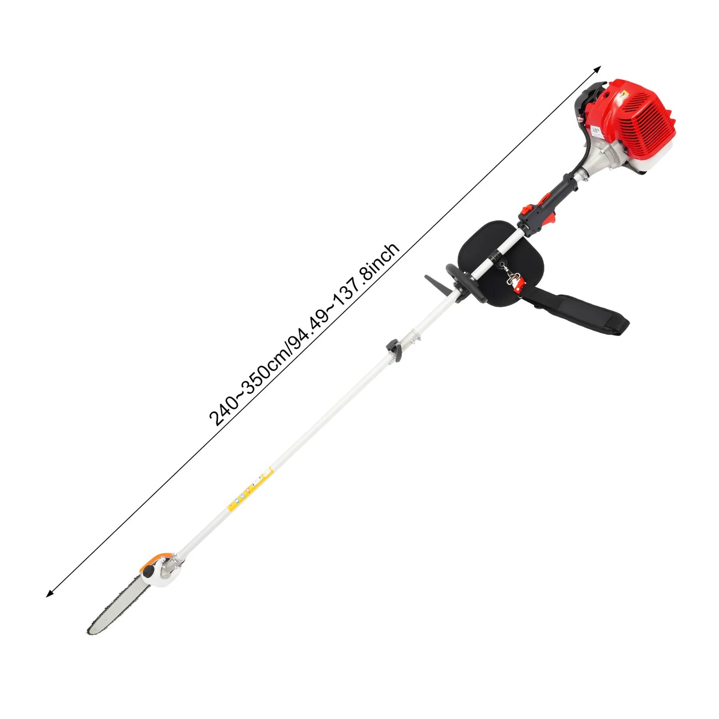 Pole Saw 16-FT Height 
 Chainsaw 43CC 2-Cycle Cordless Extension 
 Tree Branch Pruner
