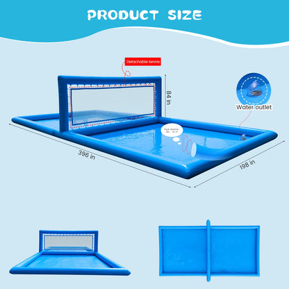 33ft Inflatable Volleyball Court
 children's