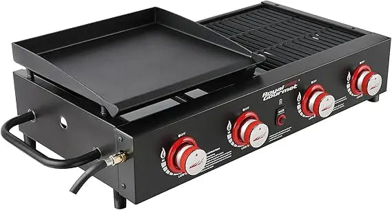 GD4002T 4-Burner Tailgater Grill and Griddle Combo