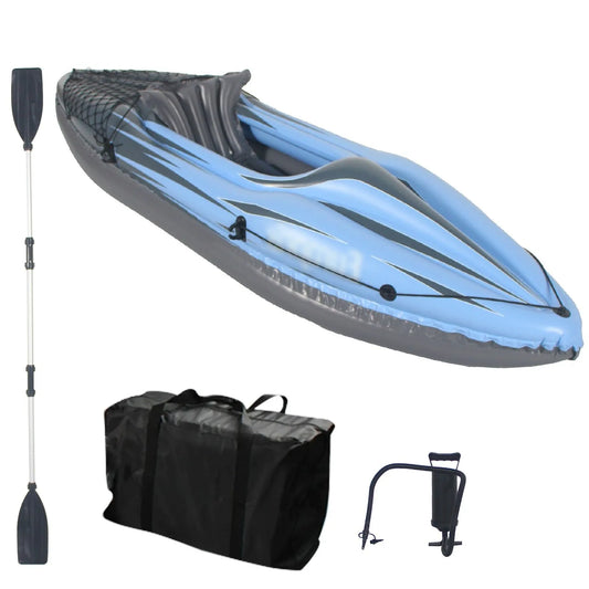 Inflatable Kayak 1 Person Paddle  Lakes & Rivers