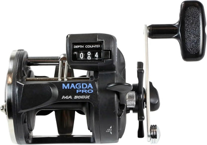 Compact Trolling Reel, Lightweight and Durable for All-Day Fishing