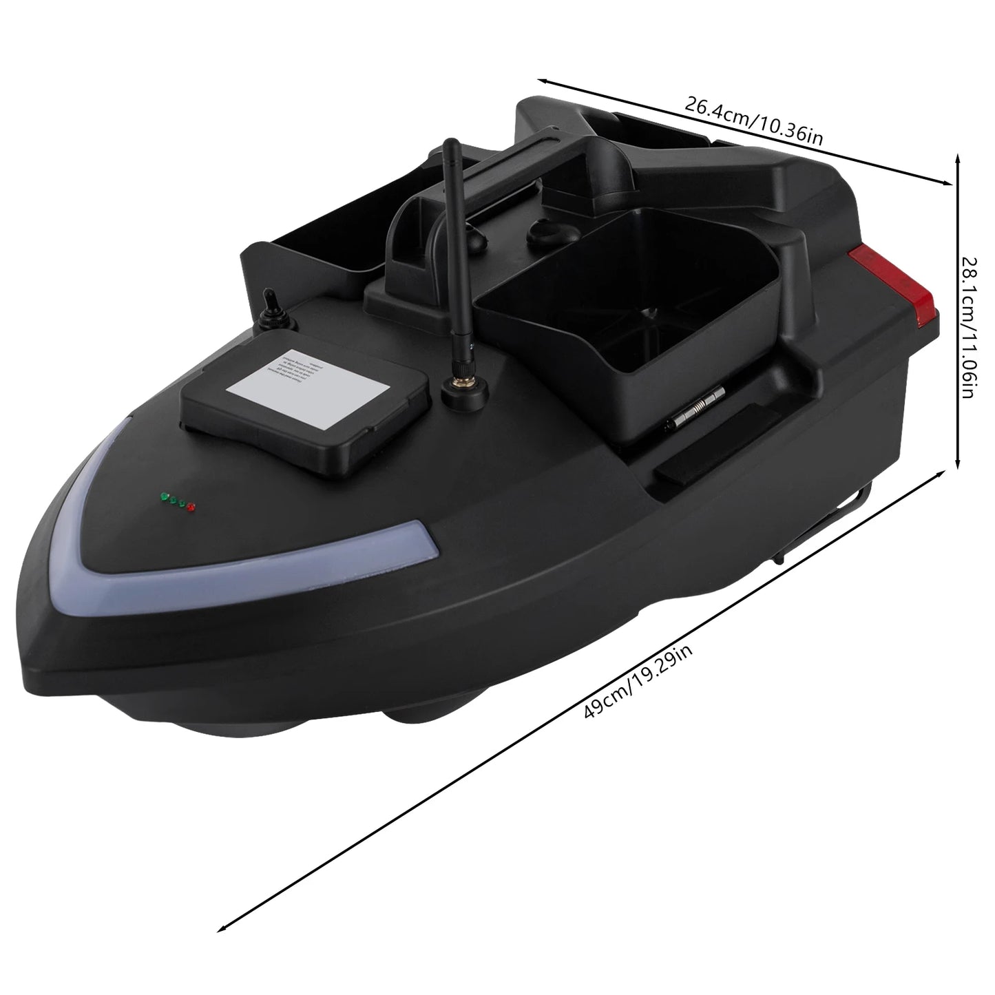 Rechargeable GPS Bait Fish Finder