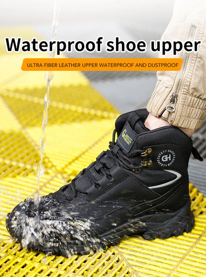 Safety Shoes for Men Steel Toe Work Shoes Indestructible