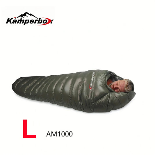 outdoor sleeping bag winter warm waterproof