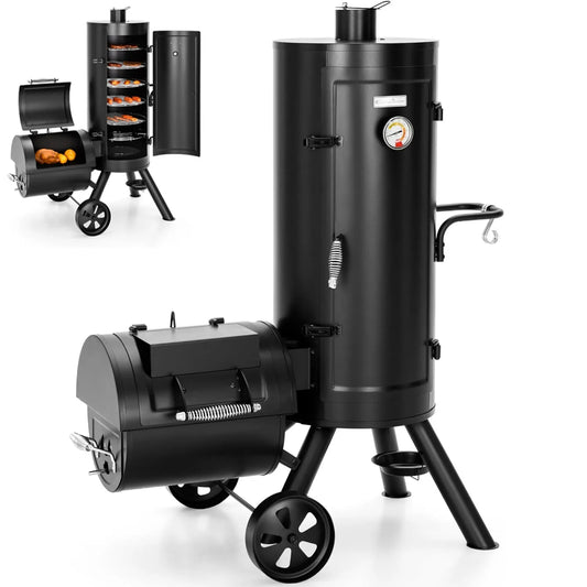Heavy Duty Charcoal Smoker Grills Outdoor BBQ Grill