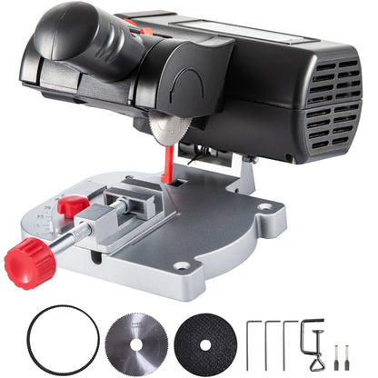 Mini Miter Cut-off Chop Saw 0-45°For Wood Plastic Metal