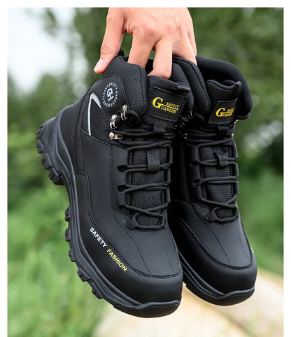 Safety Shoes for Men Steel Toe Work Shoes Indestructible