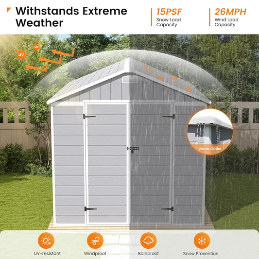 Storage Shed 8 x 10 Garden Tool Shed Customized