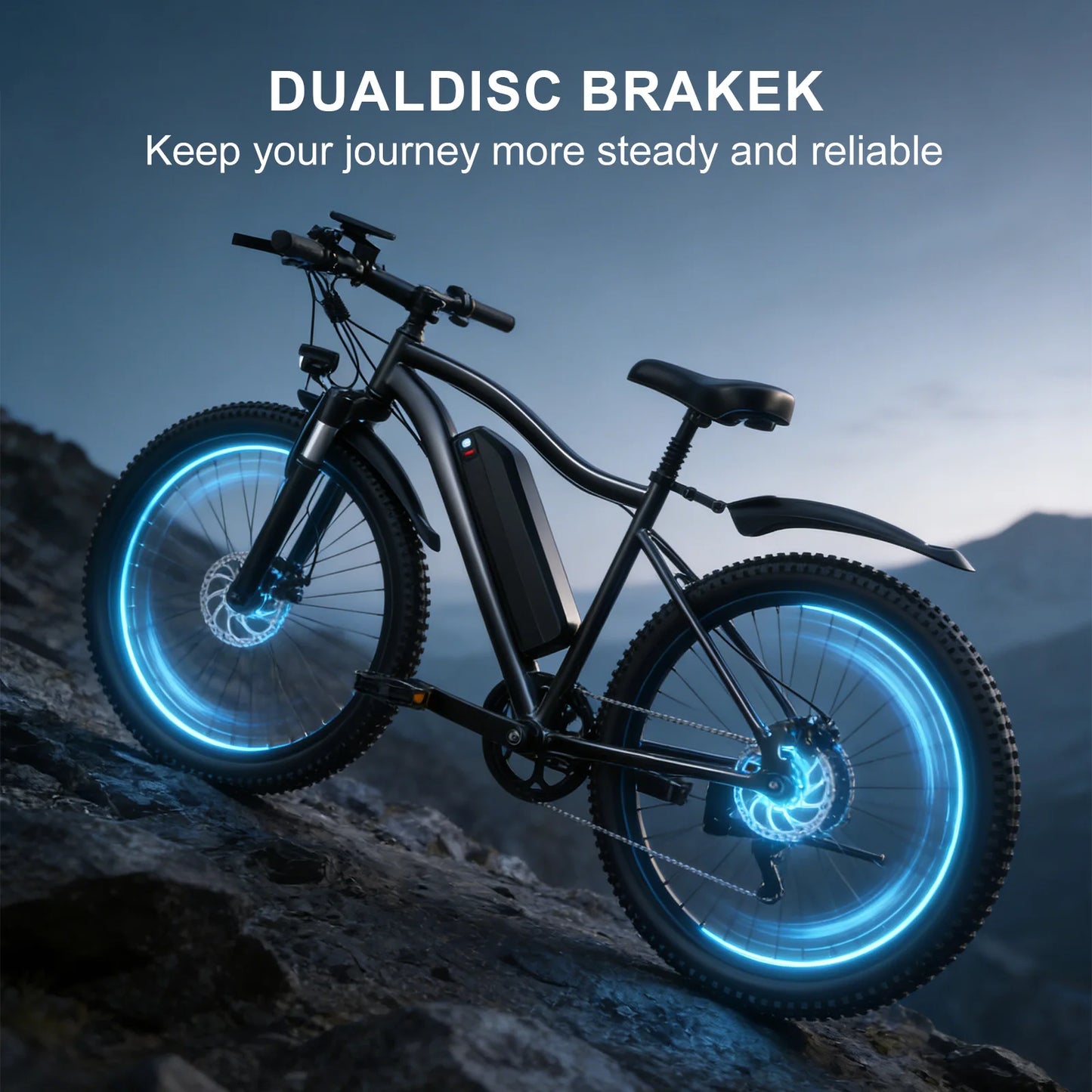 Electric Bicycle 48V Removable Battery 500W Motor