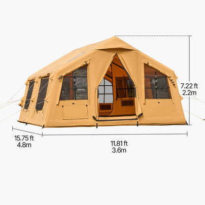 Inflatable Tent for Camping Easy Setup Blow up