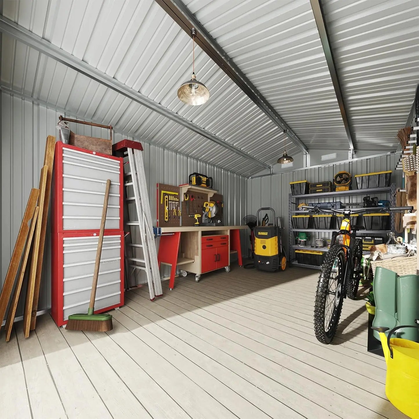10x12FT Outdoor Storage Shed Backyard Patio
