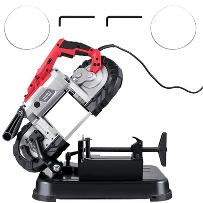 Portable Bandsaw 5Inch Cutting Capacity, Variable Speed