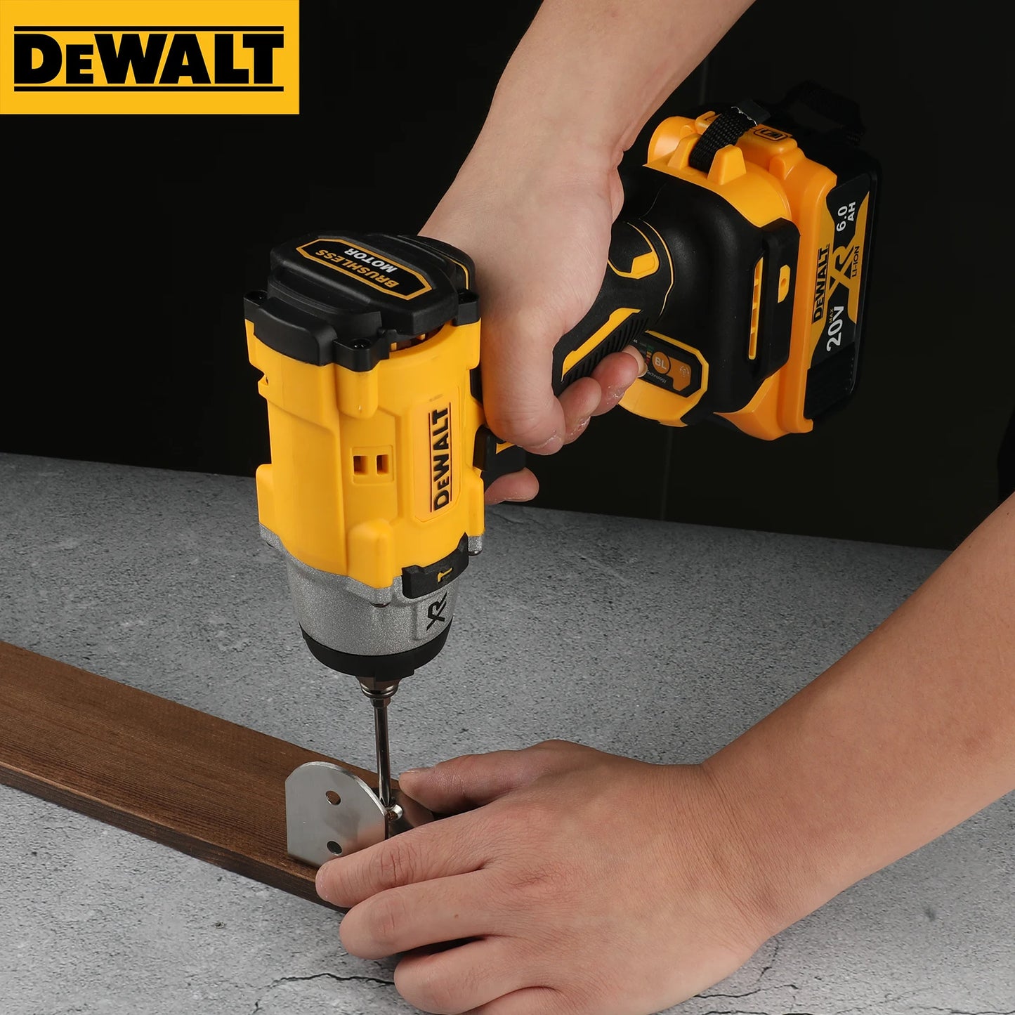 Brushless Impact Wrench 1/2" 3 Speed Tool