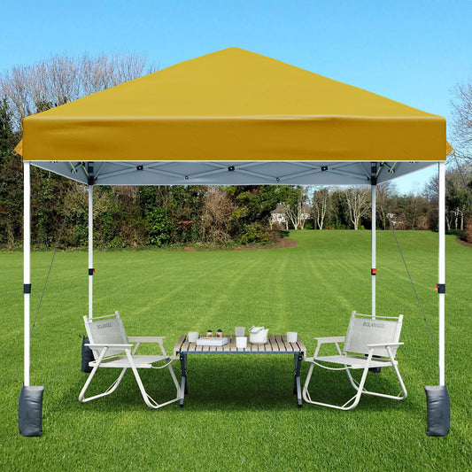 10x10ft Canopy Tent, Portable, Height Adjustable Waterproof