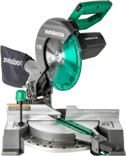 10-Inch Single Bevel Compound Miter Saw, 5000 RPM, Lightweight