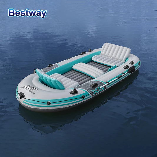 5 Person Inflatable Kayak Large Adventure Boat